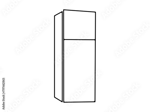 Freez outline design illustration