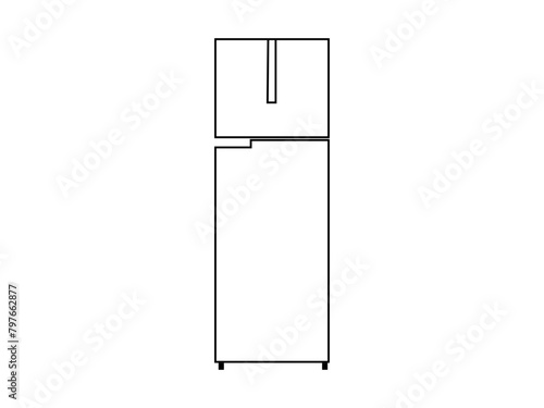 Freez outline design illustration
