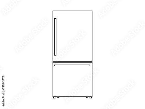Freez outline design illustration