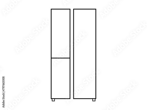 Freez outline design illustration