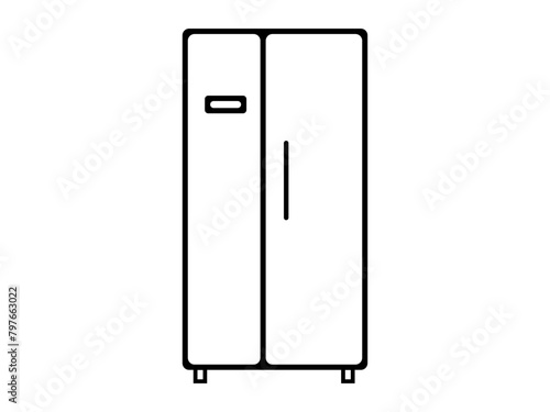 Freez outline design illustration