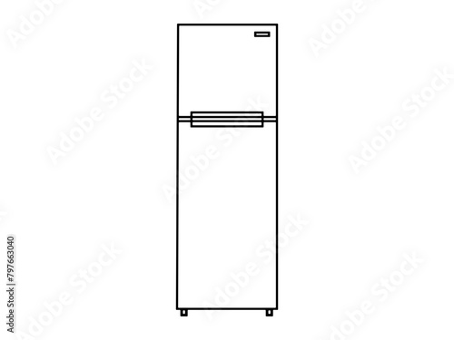 Freez outline design illustration