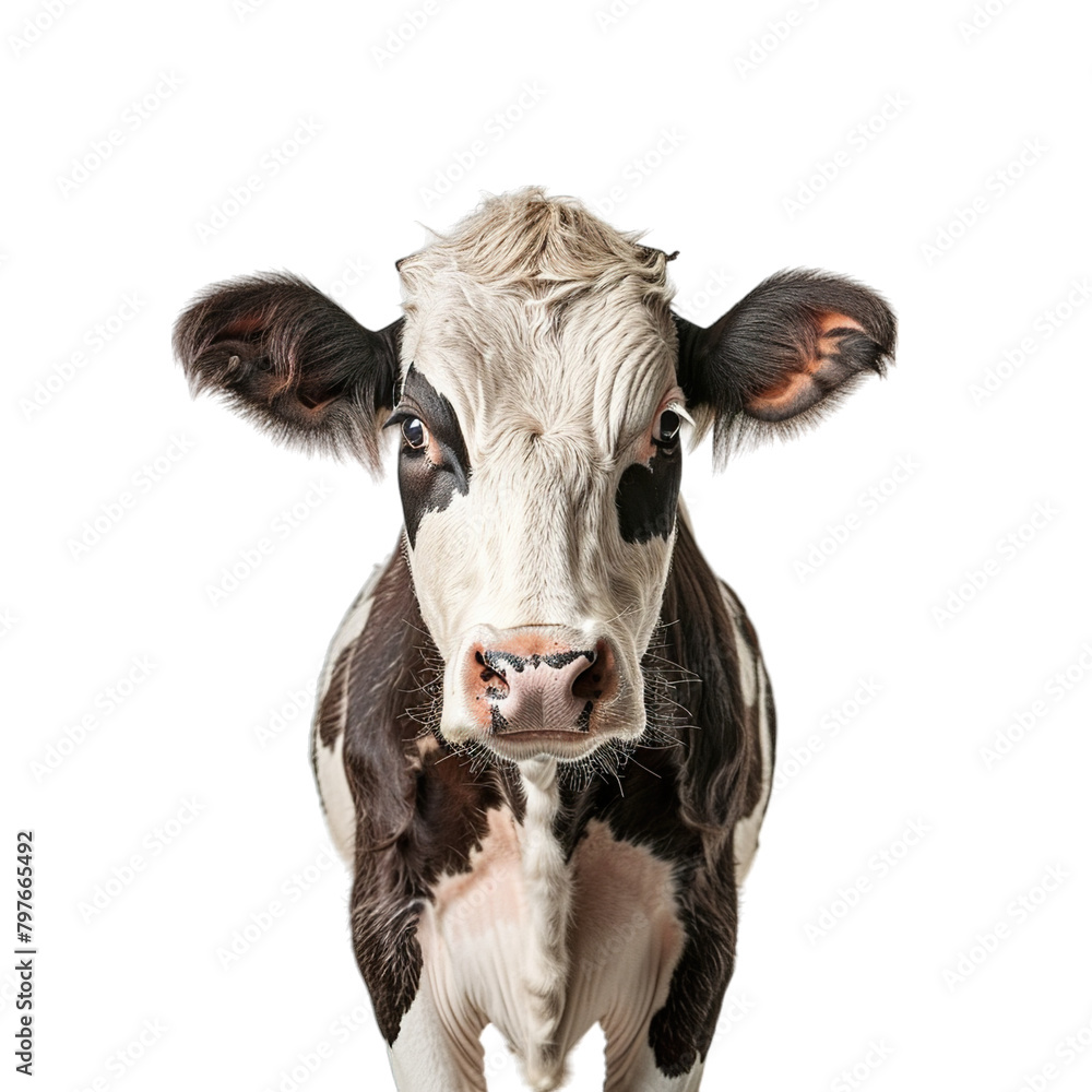 cow isolated on white cow isolated on white