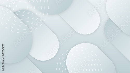 White vector simple abstract geometric shapes background. For cover design, book design, poster, cd cover, flyer, website backgrounds or advertising