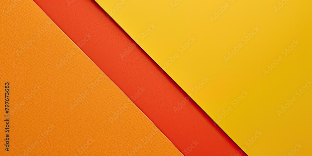 A yellow and red triangle background with a yellow and orange triangle in the middle A yellow and red triangle background with a yellow and orange triangle in the middle
