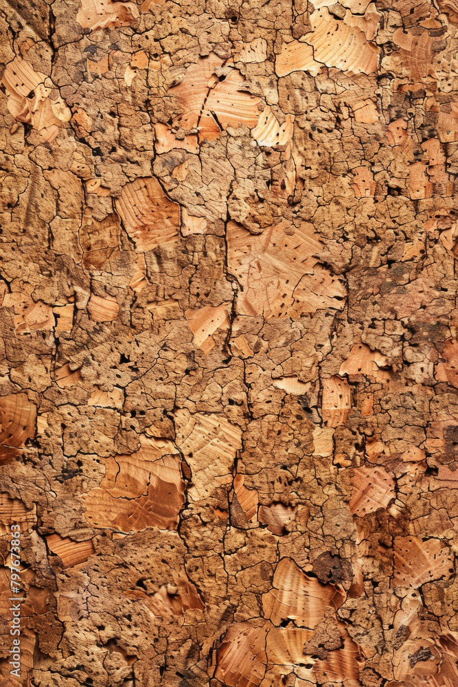 The natural texture of cork surfaces. Cork textures add a warm, organic feel to your background.