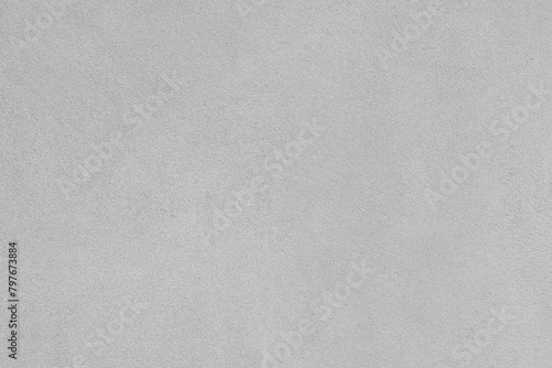 Concrete wall plastering consist of texture pattern of cement mix, sand or construction material for interior exterior building. Flat smooth with gray color. Blank, empty and nobody for background. photo