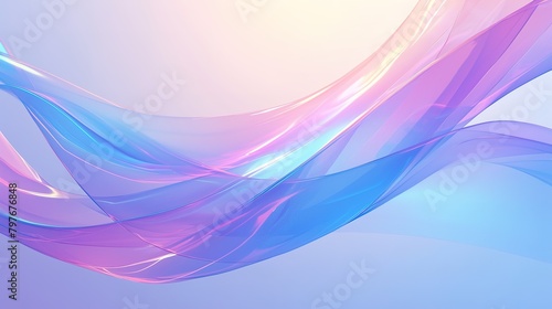holographic gradient, Colorful 3D Gradient, 3d background abstract, colorful abstract background, Modern abstract background, Poster, Banner, Flyer, Template, Wallpaper, Background ,Generative ai, 