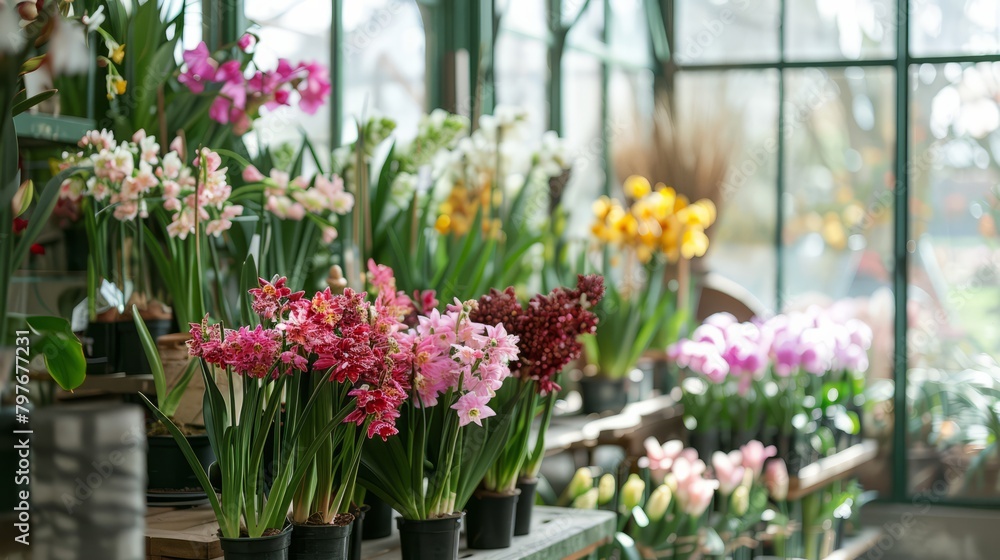 Indoor Winter Flower Exhibition