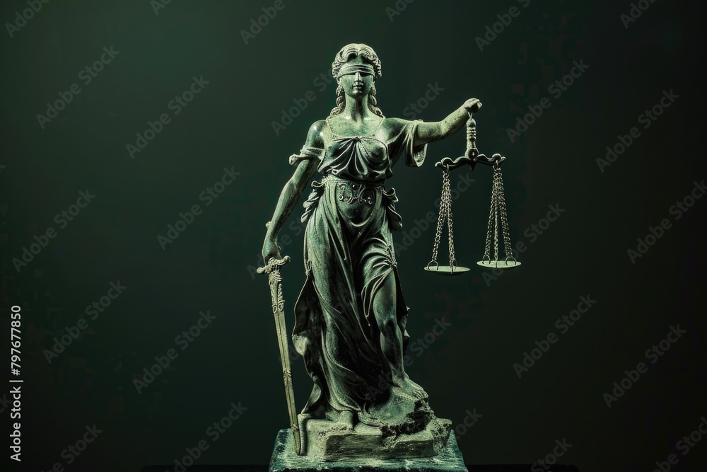 Antique Statue of Justice Collection
