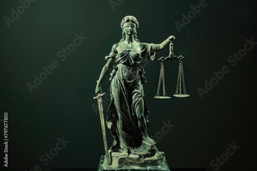 Antique Statue of Justice Collection