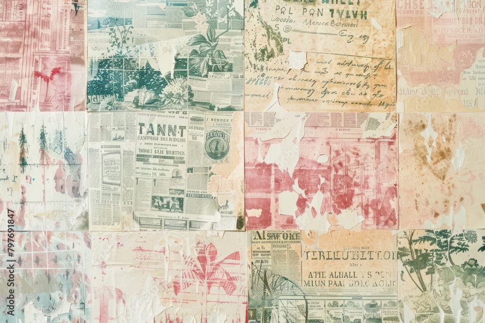 Summer fair ephemera border collage text backgrounds. Summer fair ephemera border collage text backgrounds.