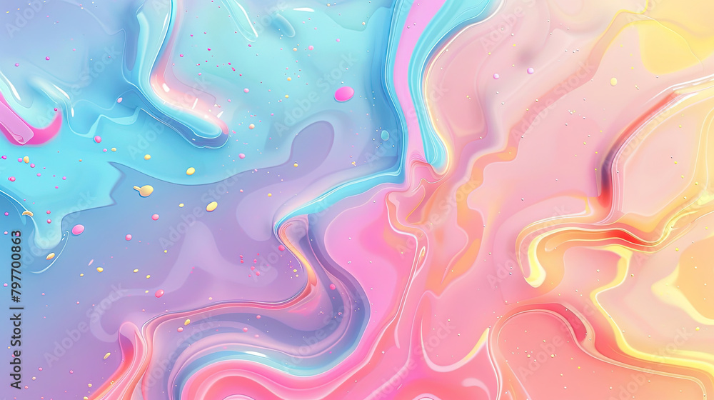 Fototapeta premium Abstract background in pastel, pink, purple, and blue colors