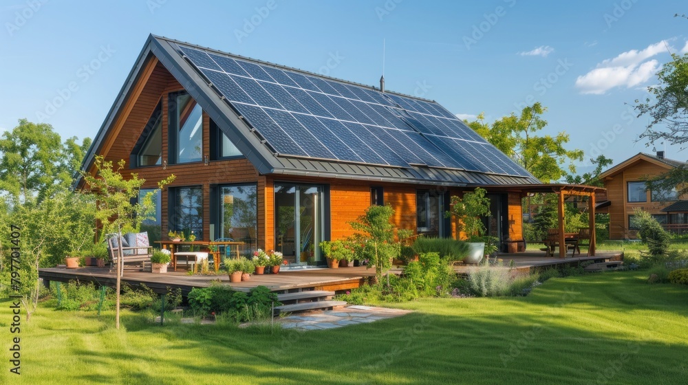 Contemporary Passive House with Photovoltaic System Contemporary Passive House with Photovoltaic System