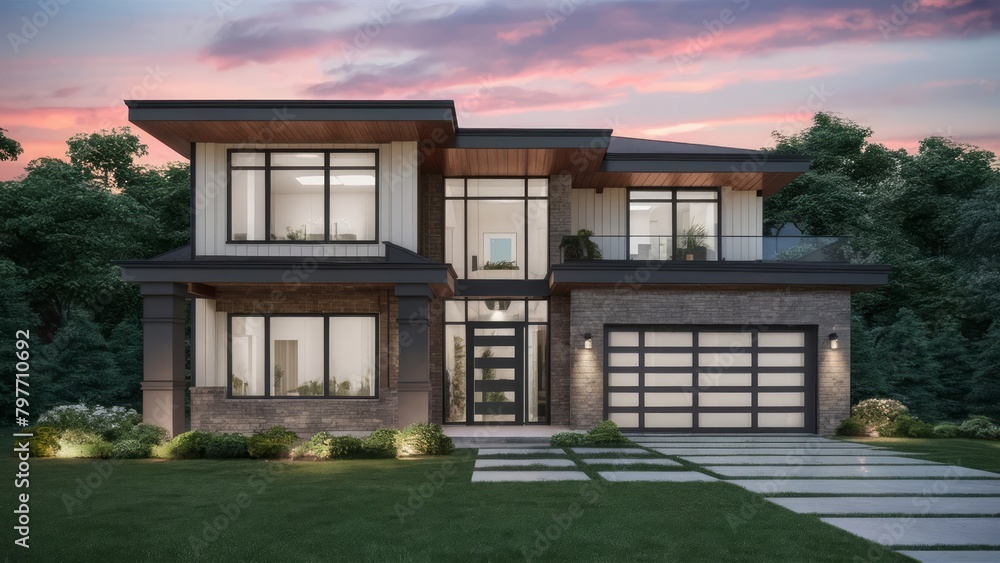 modern house property real estate exterior design modern house property real estate exterior design