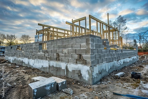 Masonry construction photo