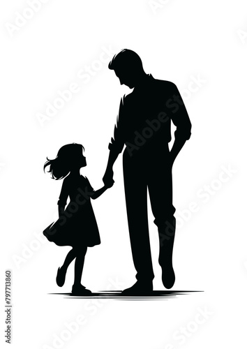 fathers day vector