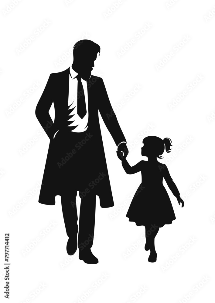 fathers day vector