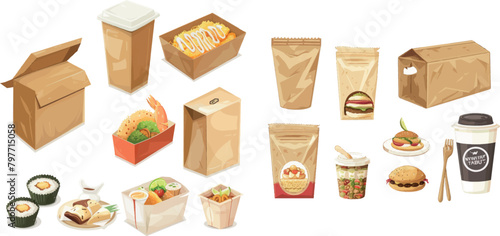 Restaurant takeaway food package