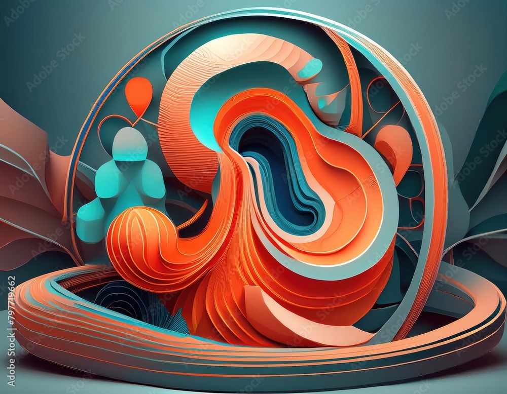 GERD Simplified Sleek and Futuristic Illustration for Reflux Relief GERD Simplified Sleek and Futuristic Illustration for Reflux Relief