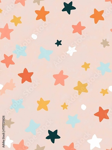 beautiful star wallpaper pattern background