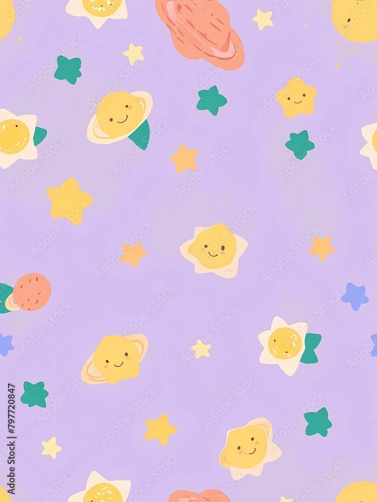 Obraz premium space colorful wallpaper background