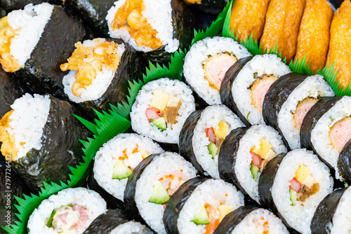 おいしそうな寿司の写真