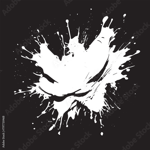 Aged Elegance: Black and Gold Distressed Texture with Modern Minimalism