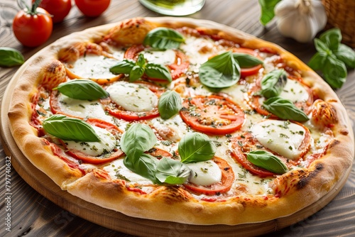 Authentic Italian Margarita Pizza Recipe: Tasty Mozzarella, Tomatoes & Basil Craft