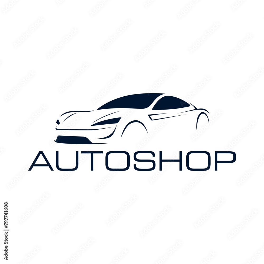 vector car logo design template