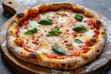 Freshly Baked Italian Pizza: Quick Delicious Dinner Idea with Cheesy Goodness