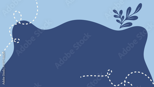 blue background with floral pattern. Creative Abstract Seamless Background. A Vibrant and Dynamic Background Design