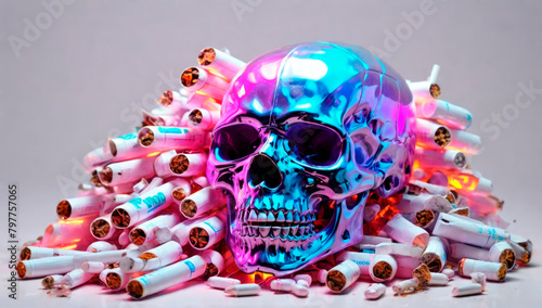 Fototapeta Naklejka Na Ścianę i Meble -  Smoking is harmful