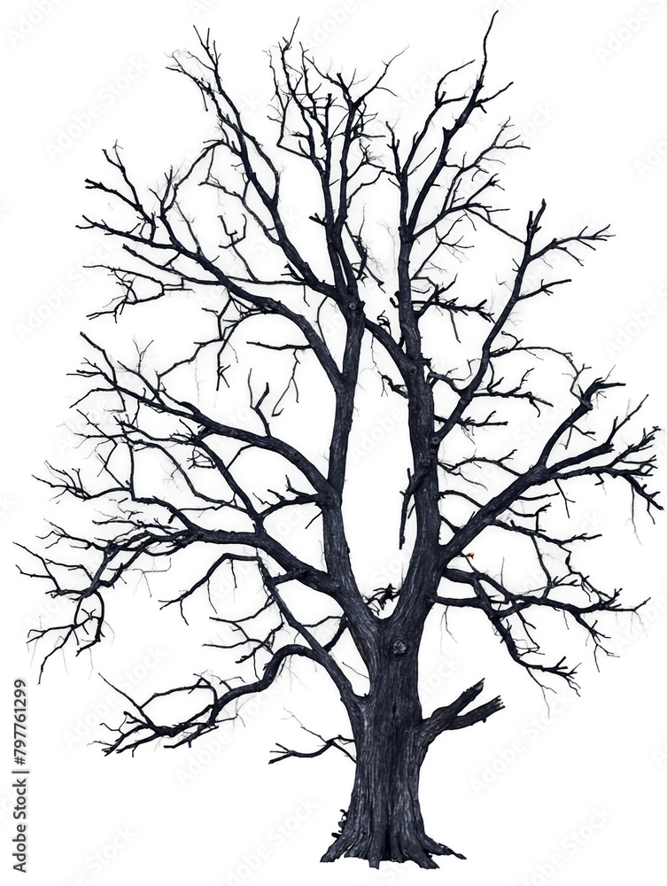 Gloomy dead tree Gloomy dead tree
