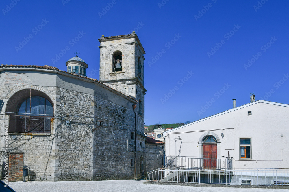 Obraz premium The Apulian village of Faeto, Italy.