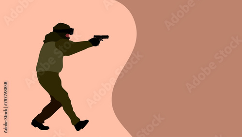 Colorful illustration of Special forces