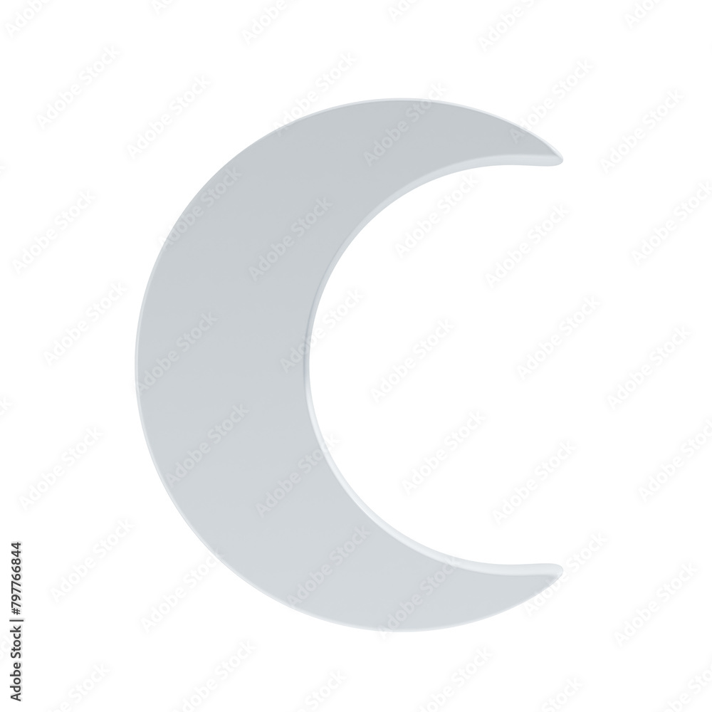 night mode 3d icon and illustration night mode 3d icon and illustration