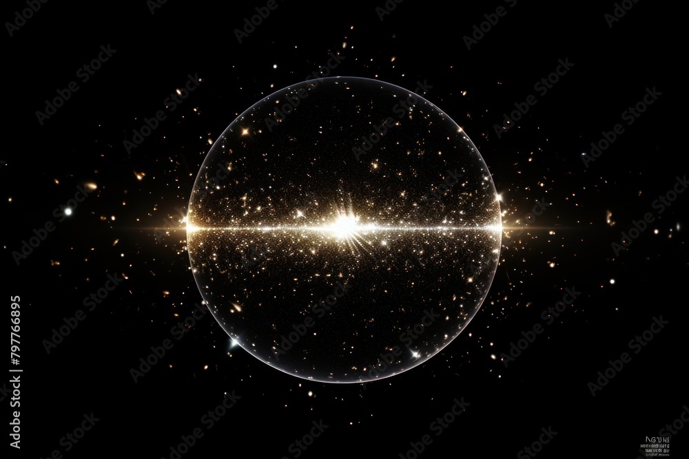 Effect minimal of planet light astronomy universe. Effect minimal of planet light astronomy universe.