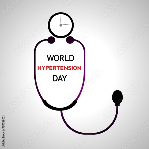 World hypertension day concept illustration 