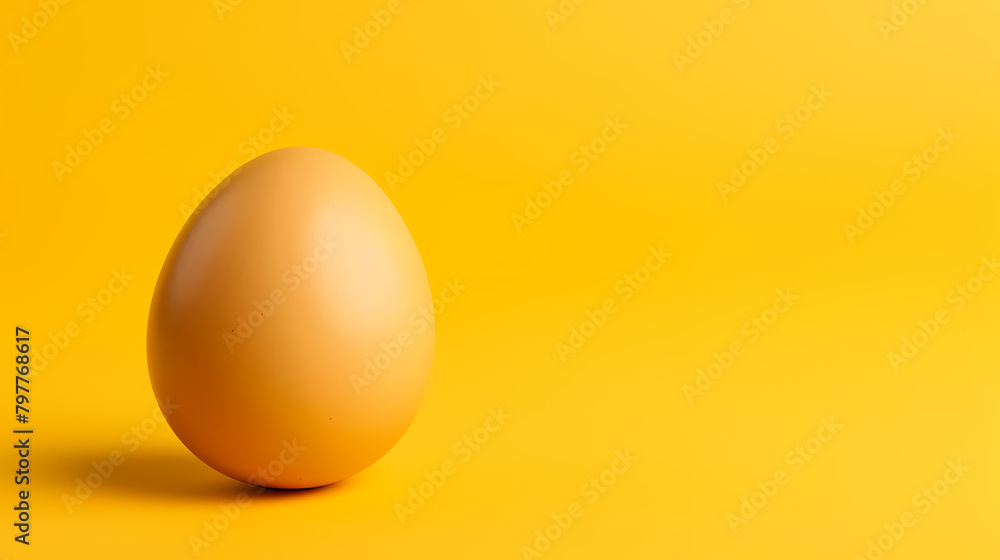 A yellow egg, smooth and round A yellow egg, smooth and round