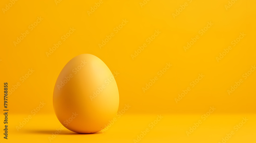 A yellow egg, smooth and round A yellow egg, smooth and round
