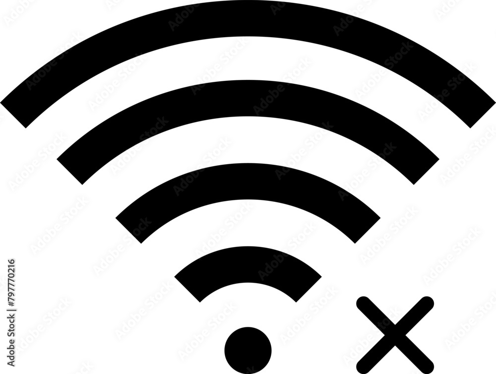 Wi-Fi Icon Vector. Wireless and wifi icon symbols and sign. Wi-Fi Icon Vector. Wireless and wifi icon symbols and sign.