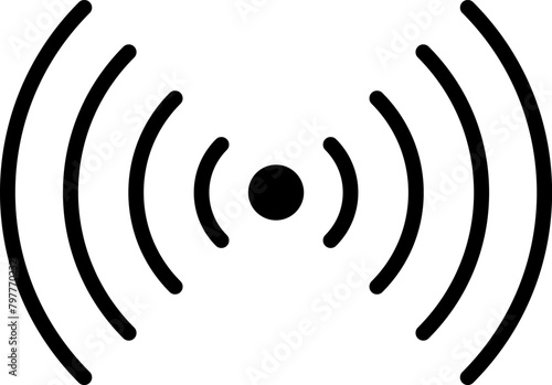 Wi-Fi Icon Vector. Wireless and wifi icon symbols and sign.