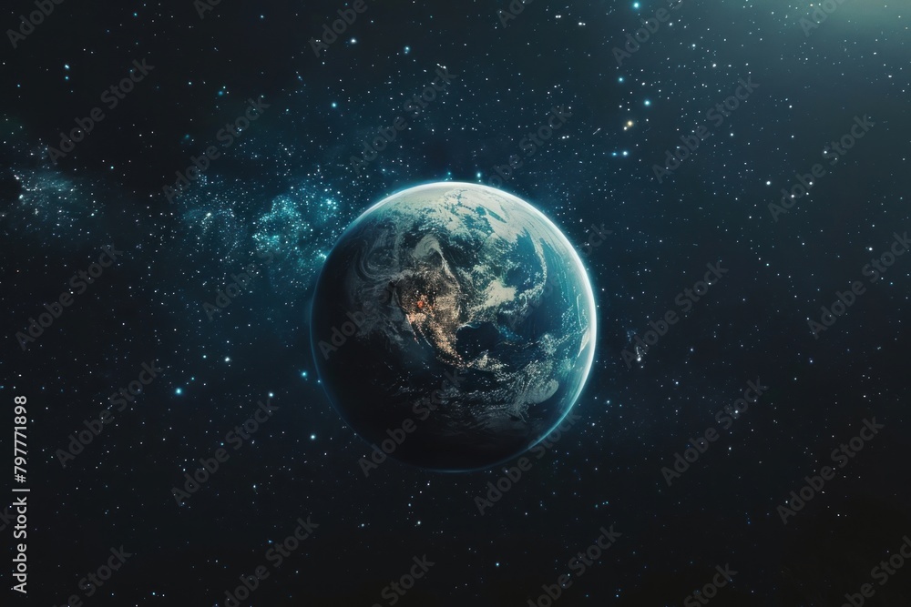 The earth in galaxy astronomy universe outdoors. The earth in galaxy astronomy universe outdoors.