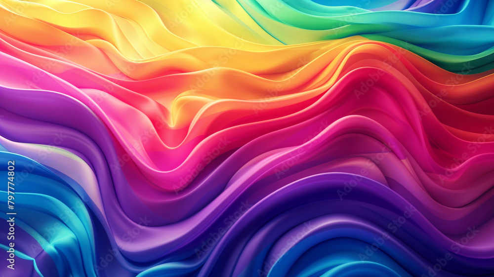 abstract rainbow flag background.