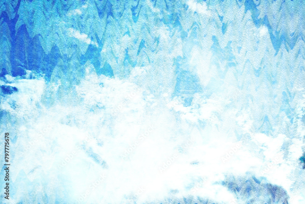 Naklejka premium Blue abstract painting artistic graphic background