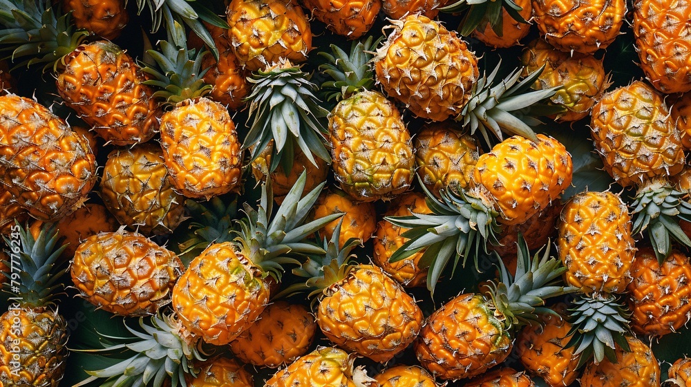 pattern of pineapple