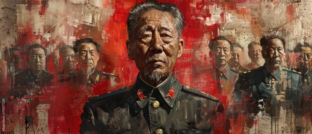 Through the lens of history, the leader's portrait stands as a symbol of resilience. Through the lens of history, the leader's portrait stands as a symbol of resilience.