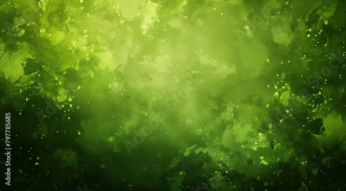 Green abstract background