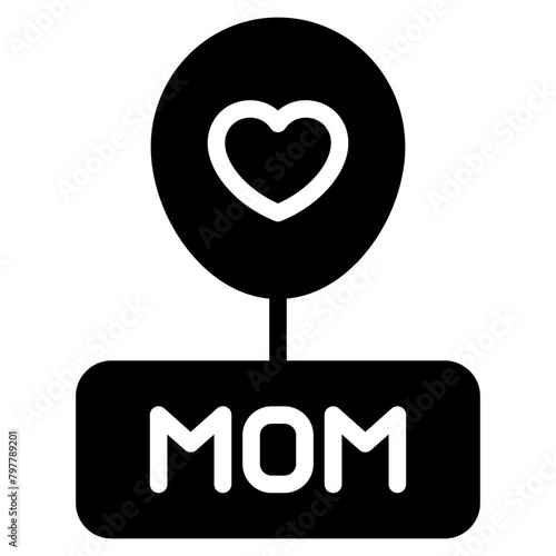 mother day decoration icon